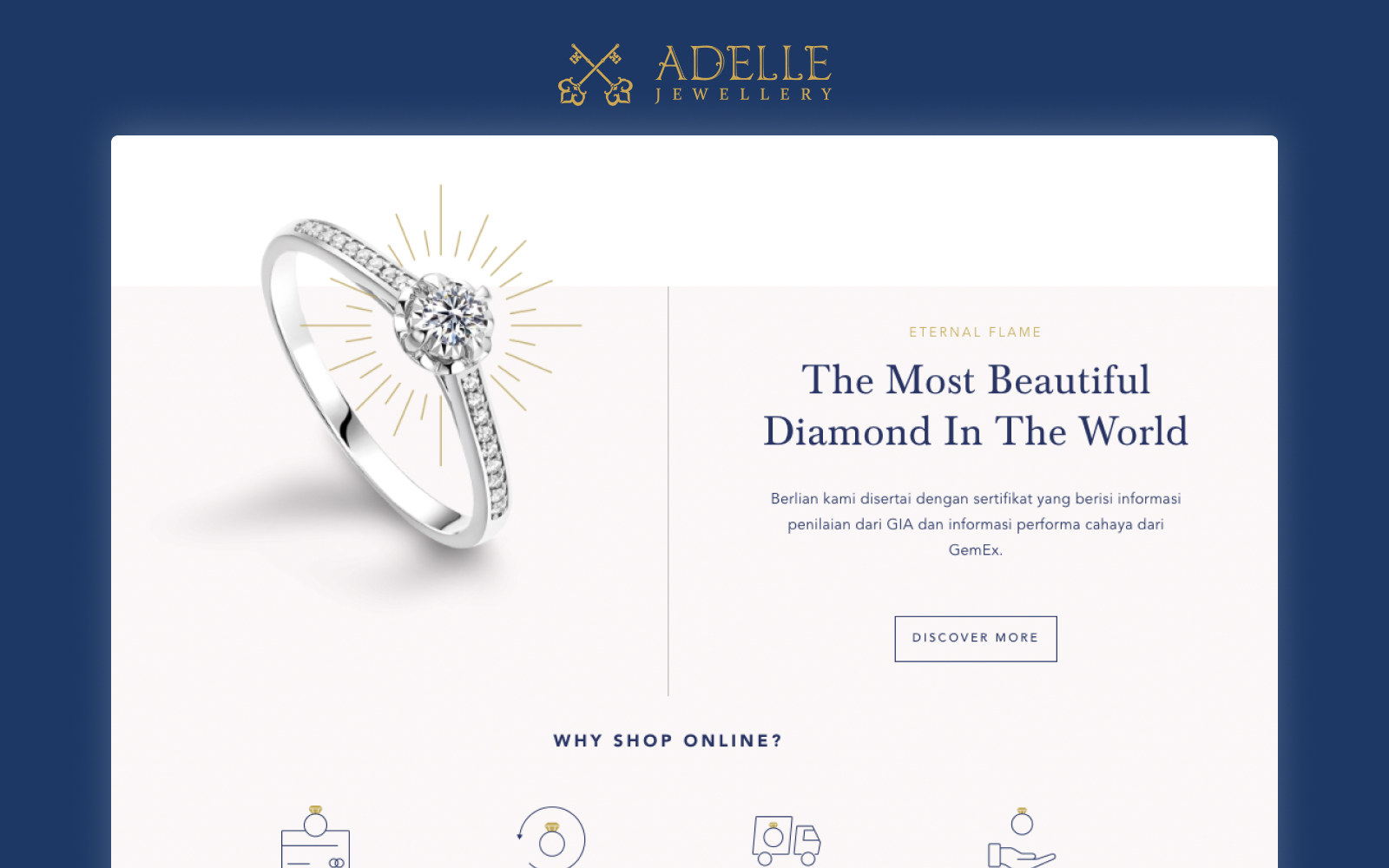 Portfolio of Adelle Jewellery